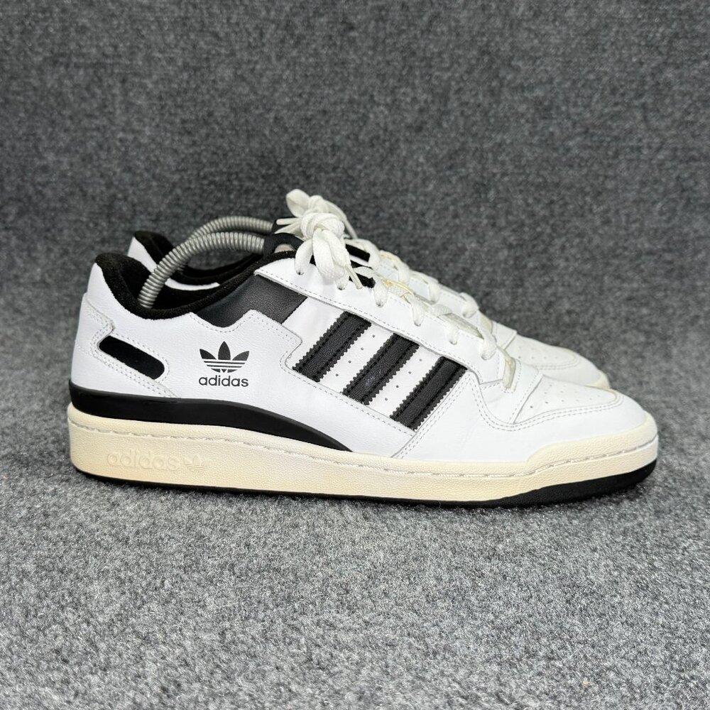 Adidas Forum Low Sneakers Men's Size 11 White Black Athletic‎ Retro Lace Shoes